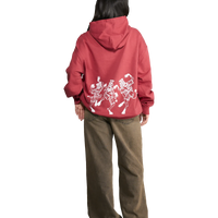 felpa boogie night indossata dalla modella vista dal retro