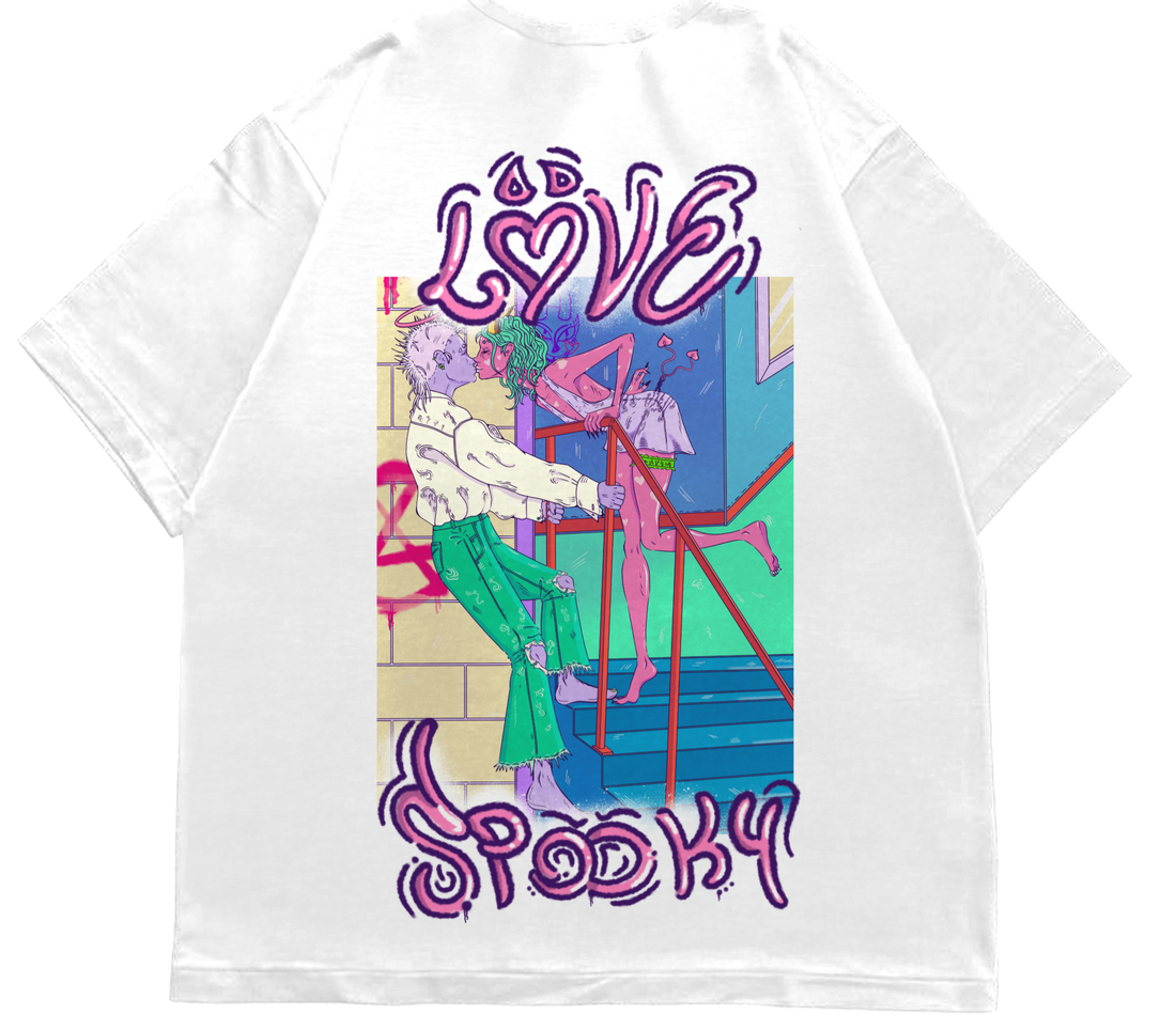 T-shirt "First Kiss" - Unisex | Stile streetwear