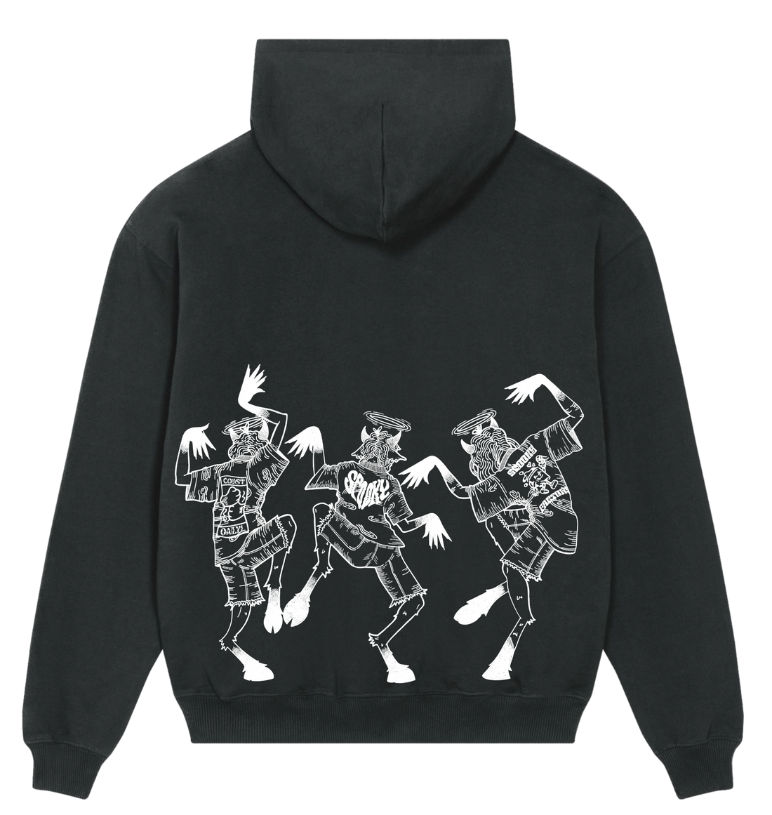 Felpa "Boogie Night // BLACK" - Unisex | Stile Streetwear