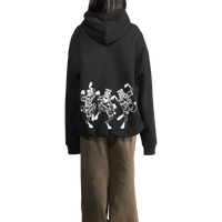 felpa Boogie night indossata dalla modella vista dal retro