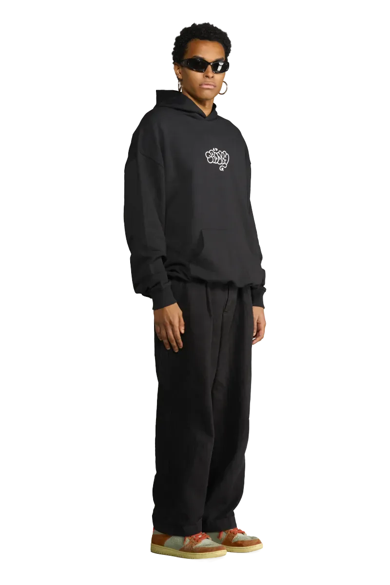 felpa Boogie night indossata dal modello