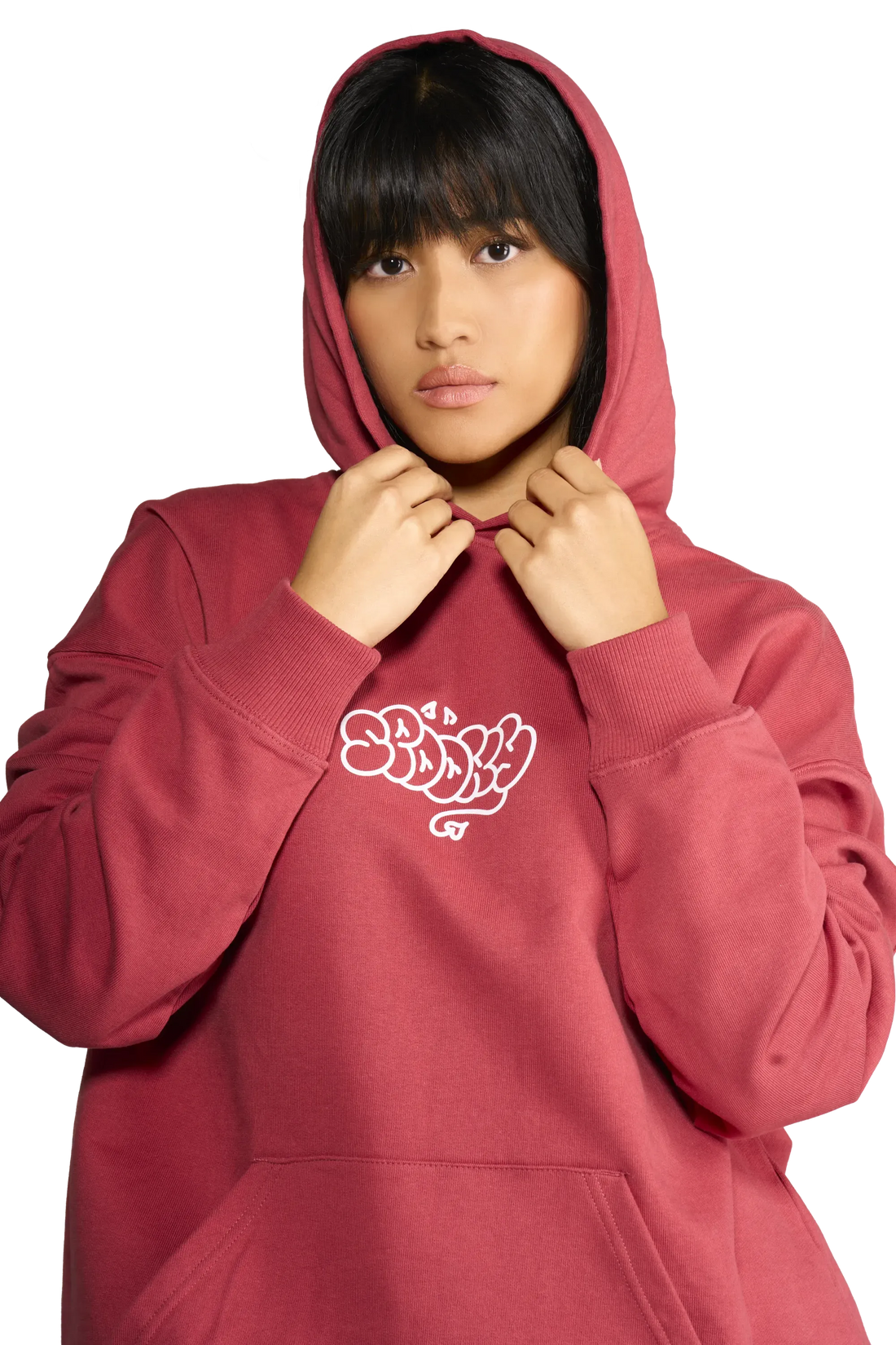 felpa boogie night indossata dalla modella a mezzo busto.